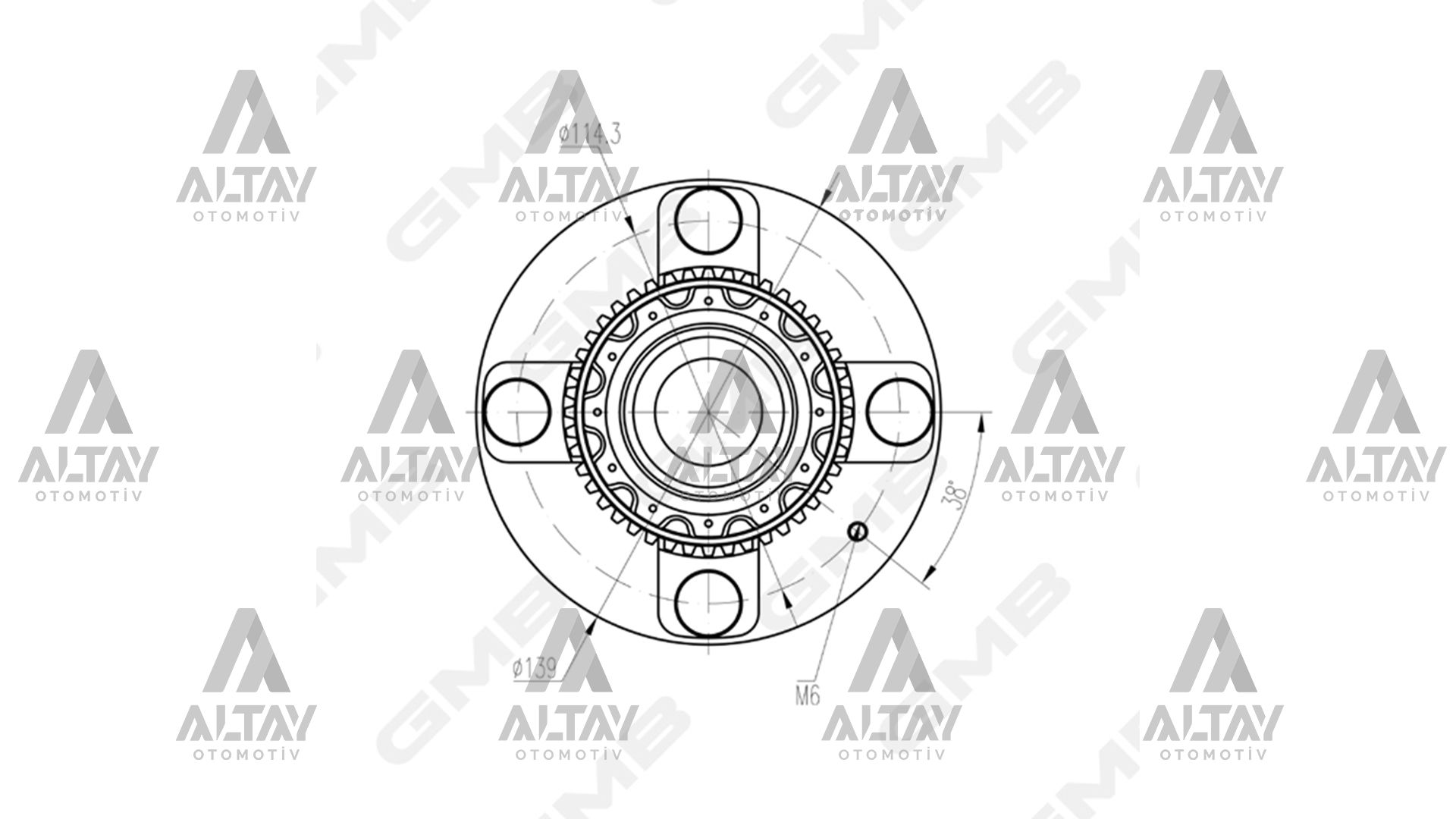 Hyundai Elantra Arka Porya ve Rulman 2001-2007